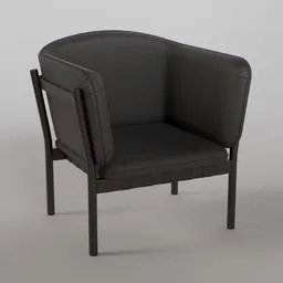 Dowel Lounge Armchair B4