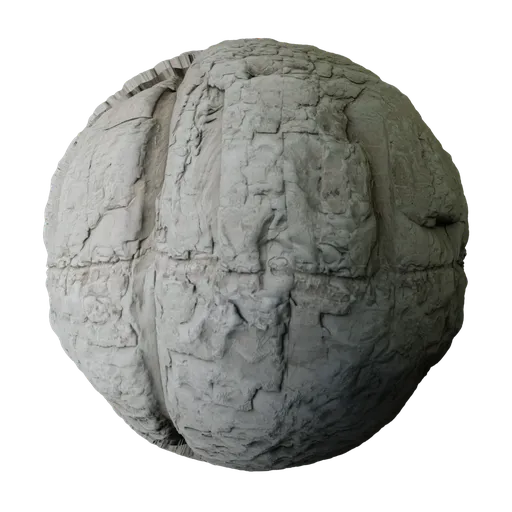 Highly detailed PBR Sandstone Cliff texture for realistic 3D rendering in Blender and other 3D applications.