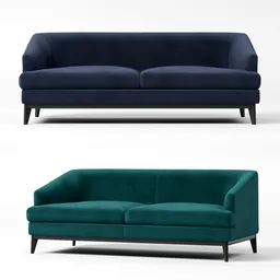 "Get the modern look with the Monterey Sofa 3D model for Blender 3D. Featuring 2 color variations, detailed body shape, and rounded corners, this high-quality 3D model is perfect for interior visualizations. Designed by Eichholtz, it's a must-have for sales and product renders."