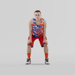 Street Basketball Player