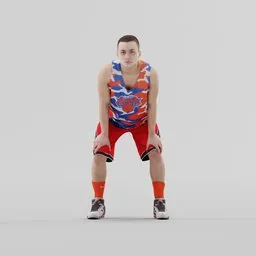 Street Basketball Player