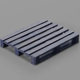 Pallet100x80 Blue