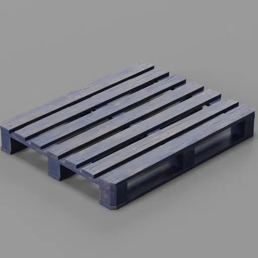 Pallet100x80 Blue