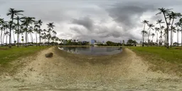 City Park Cloudy Day Sky