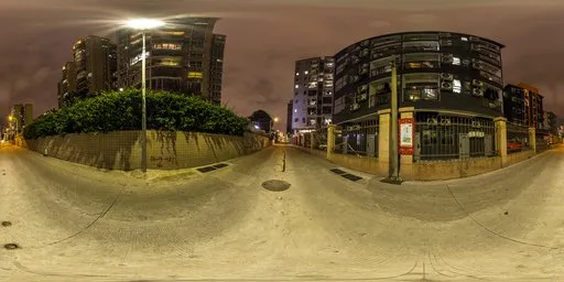 Road at night