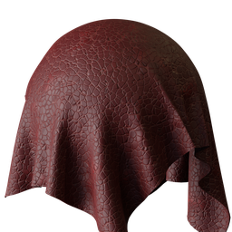 Procedural Leather Red