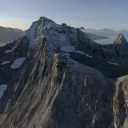 Large Mountain Peak Terrain