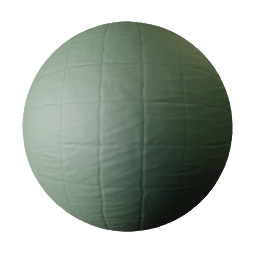 Green fabric