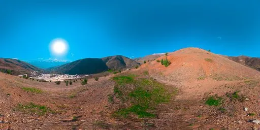 Rocky Highland Hills Mountain Valley