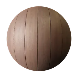 2K PBR wood flooring texture for Blender with realistic displacement and detailed surface, suitable for 3D modeling and rendering.