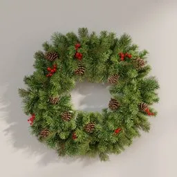 Evergreen Pine Wreath