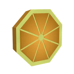 Low Poly Orange