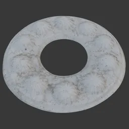 Nautical Shell Medallion