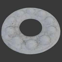 Nautical Shell Medallion