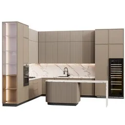 Modern Neutral Kitchen