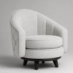 Soft Upholstered Armchair