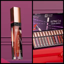 Liquid lipstick with box shot