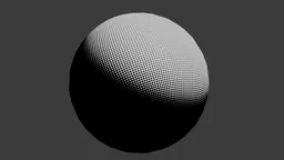 High-resolution PBR Halftone Shader texture for Blender 3D adaptable to both Eevee and Cycles rendering engines.