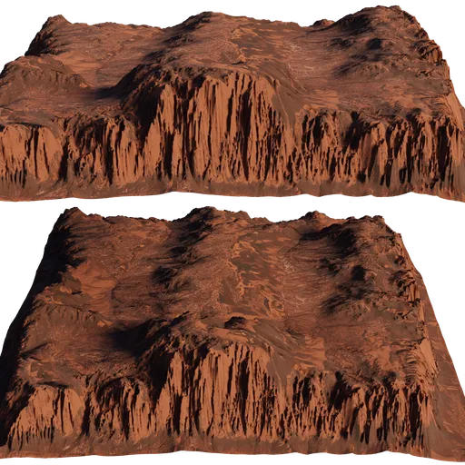 Fluvival Cracks Mountains