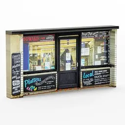 Shop Front Building