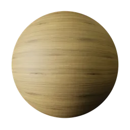 Seamless customizable wooden PBR texture for 3D rendering in Blender and other applications.