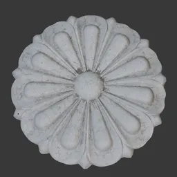 Ornate Floral Rosette