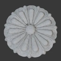 Ornate Floral Rosette