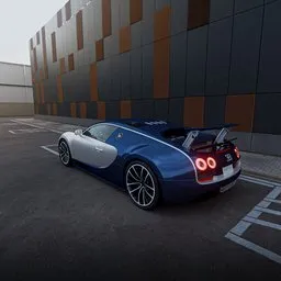 Automotive Environment - Minimalist Building