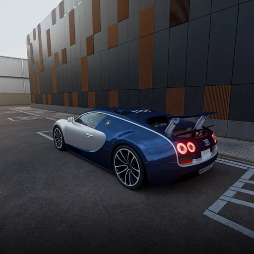 Automotive Environment - Minimalist Building