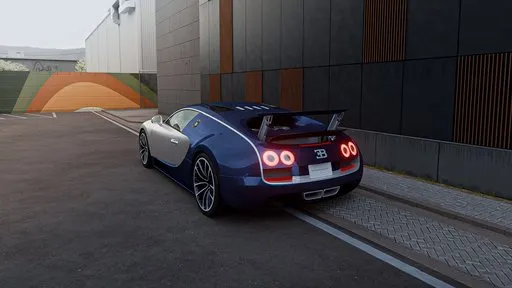 Minimalist Building - Automotive Scene
