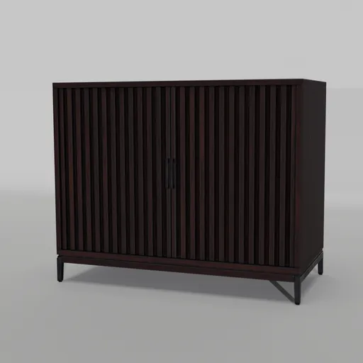 Dark Wood Cabinet