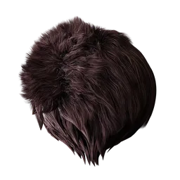 High-resolution PBR 3D Monster Fur texture suitable for organic material modeling in Blender and other 3D apps.
