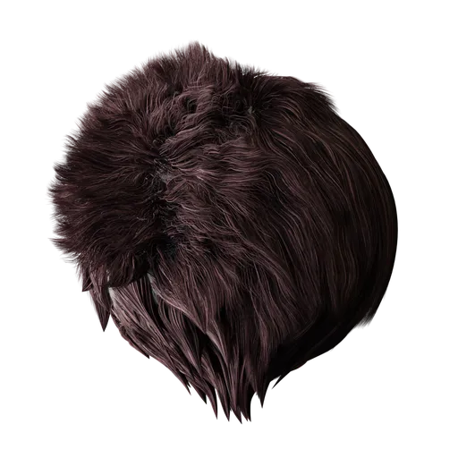 High-resolution PBR 3D Monster Fur texture suitable for organic material modeling in Blender and other 3D apps.