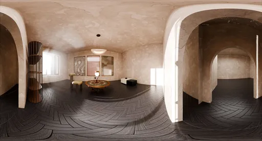 Modern Earth-Tone Living Room