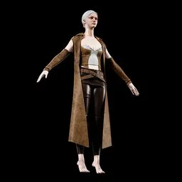 Rokviz Fantasy woman Cloth