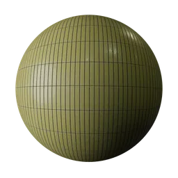 Glazed Tile 20×100mm Yellow