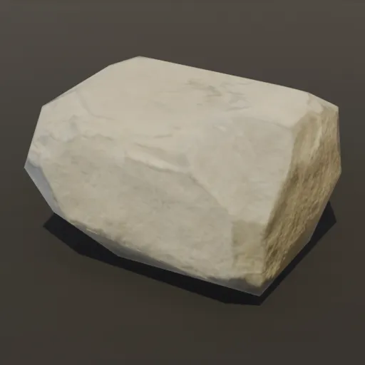 Sharp Fractured Limestone Big