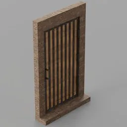 Rectangular Reinforced Door