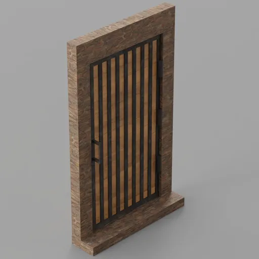 Rectangular Reinforced Door