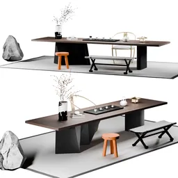 Modern Contemporary Furniture Set 2