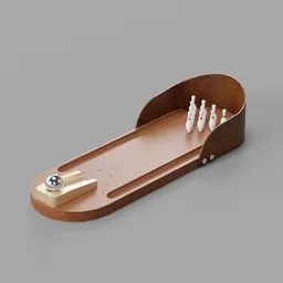 Miniature Bowling Desktop Toy