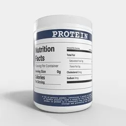 Protein Powder Jar