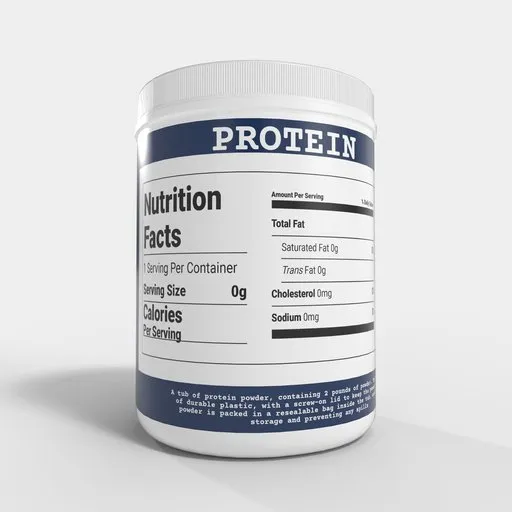 Protein Powder Jar
