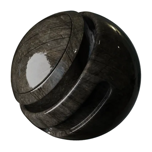 Texture of a 2K PBR grunge metal with scratches for 3D rendering in Blender and other PBR-compatible apps.