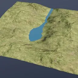 Bavarian Lake Landscape