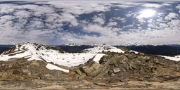 Mountain Snow Landscape Day