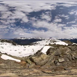 Mountain Snow Landscape Day