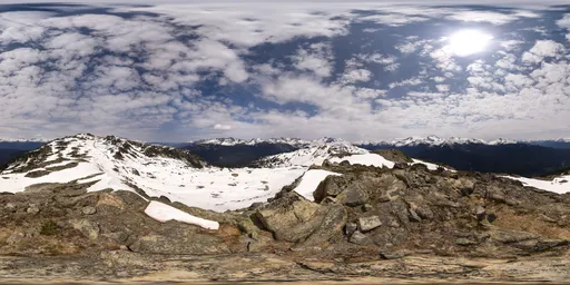 Mountain Snow Landscape Day