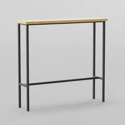 Industrial Table Bar 120x30x112