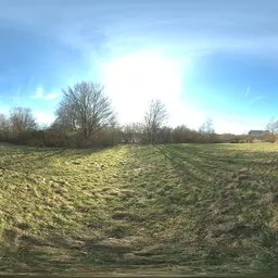 Small Hill Midday Winter